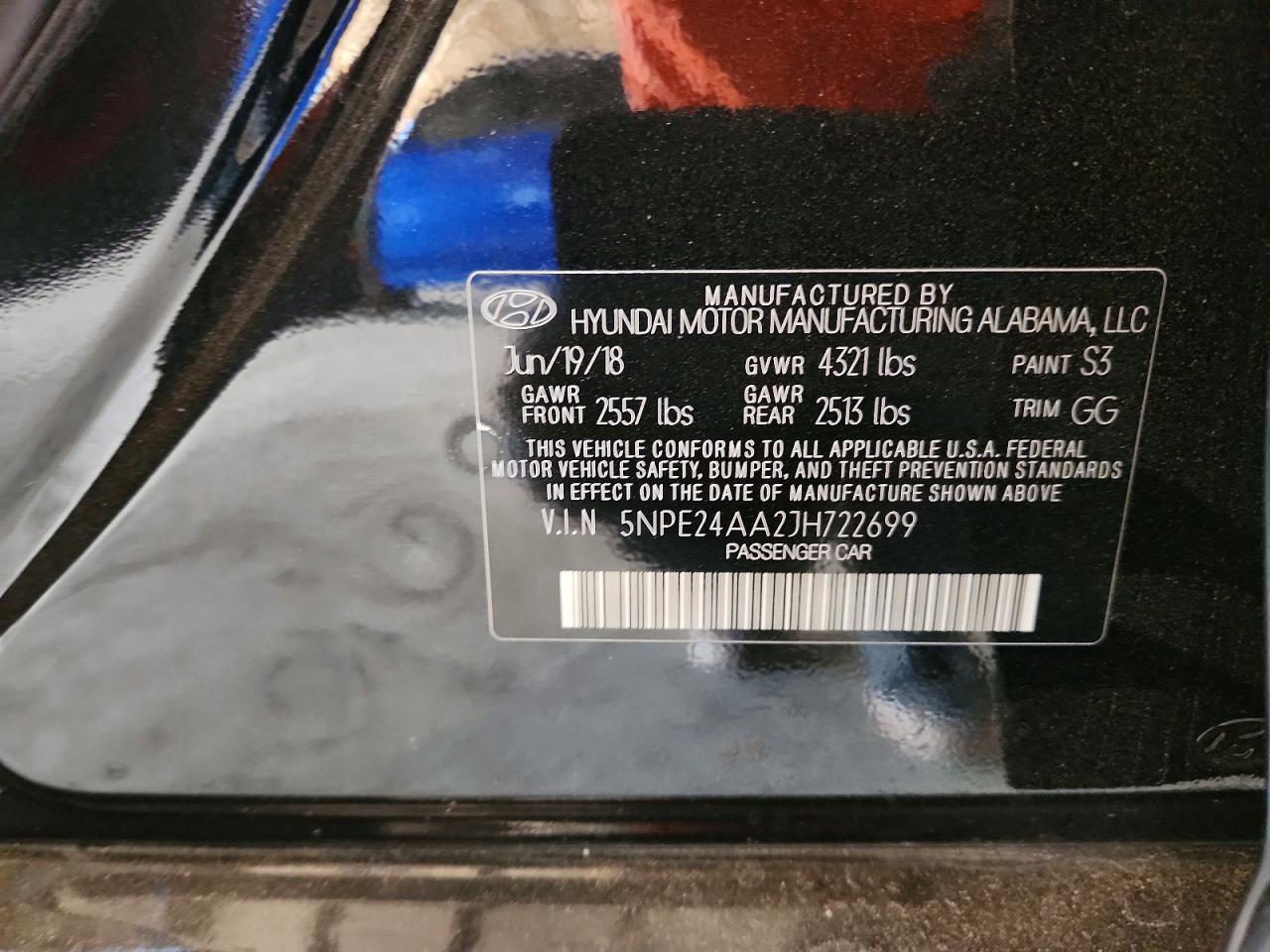 2018 HYUNDAI SONATA ECO photo 34
