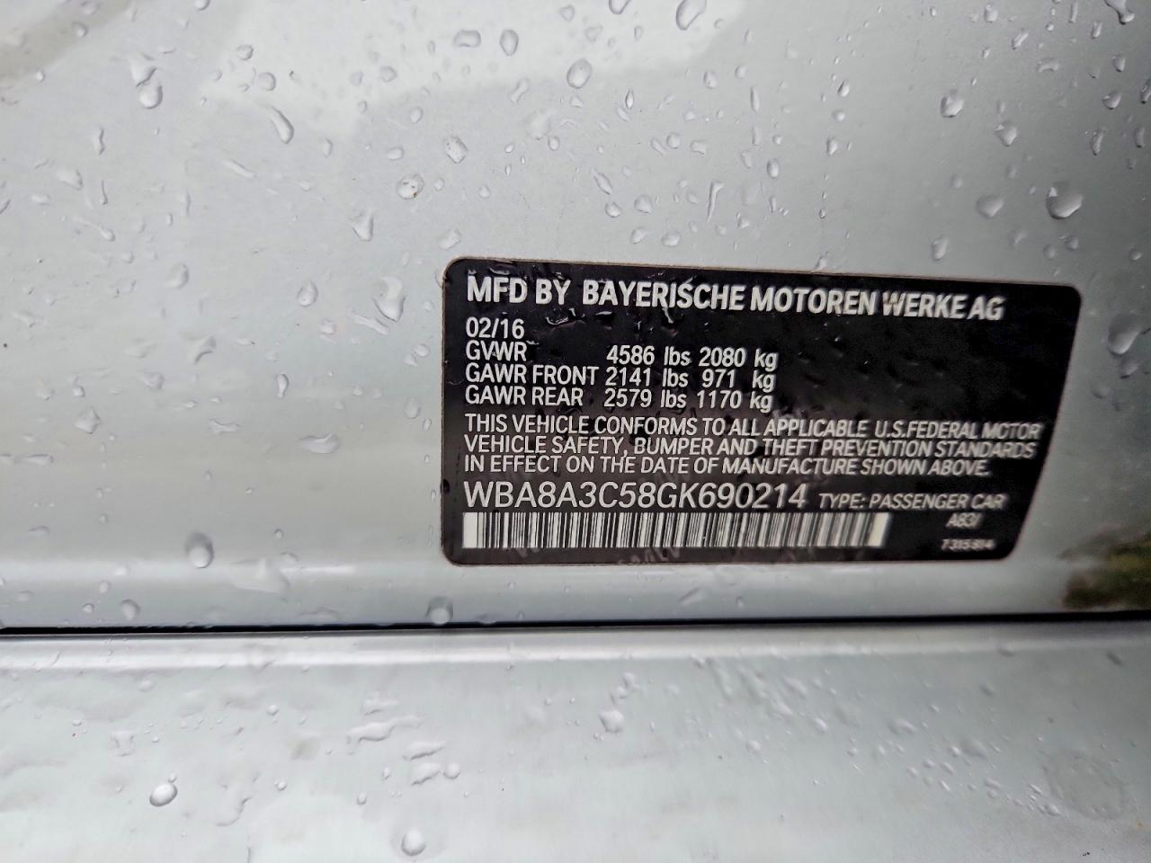 2016 BMW 320 XI photo 23
