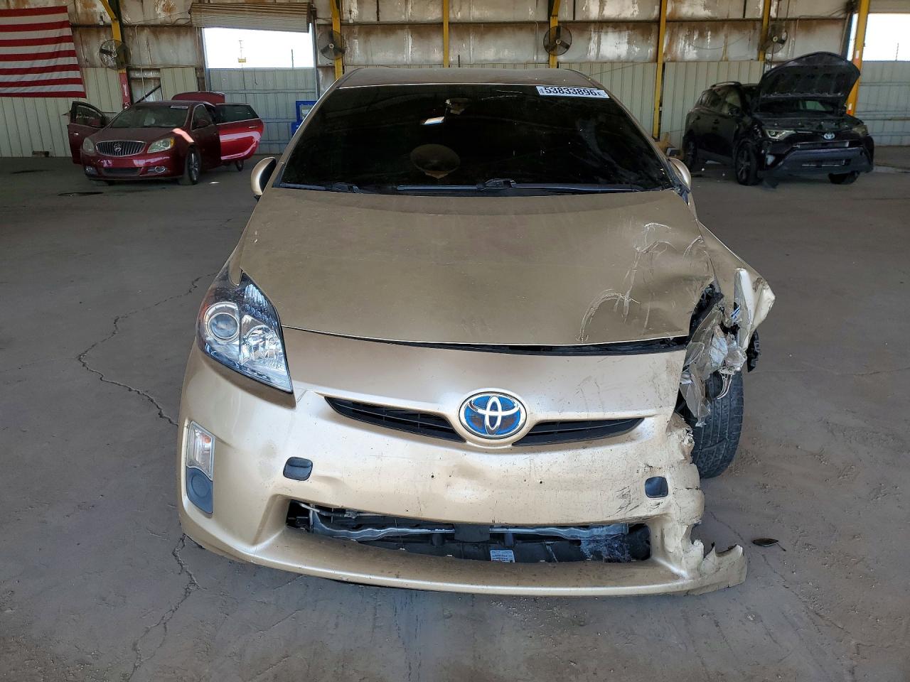 2011 TOYOTA PRIUS THREE photo 9
