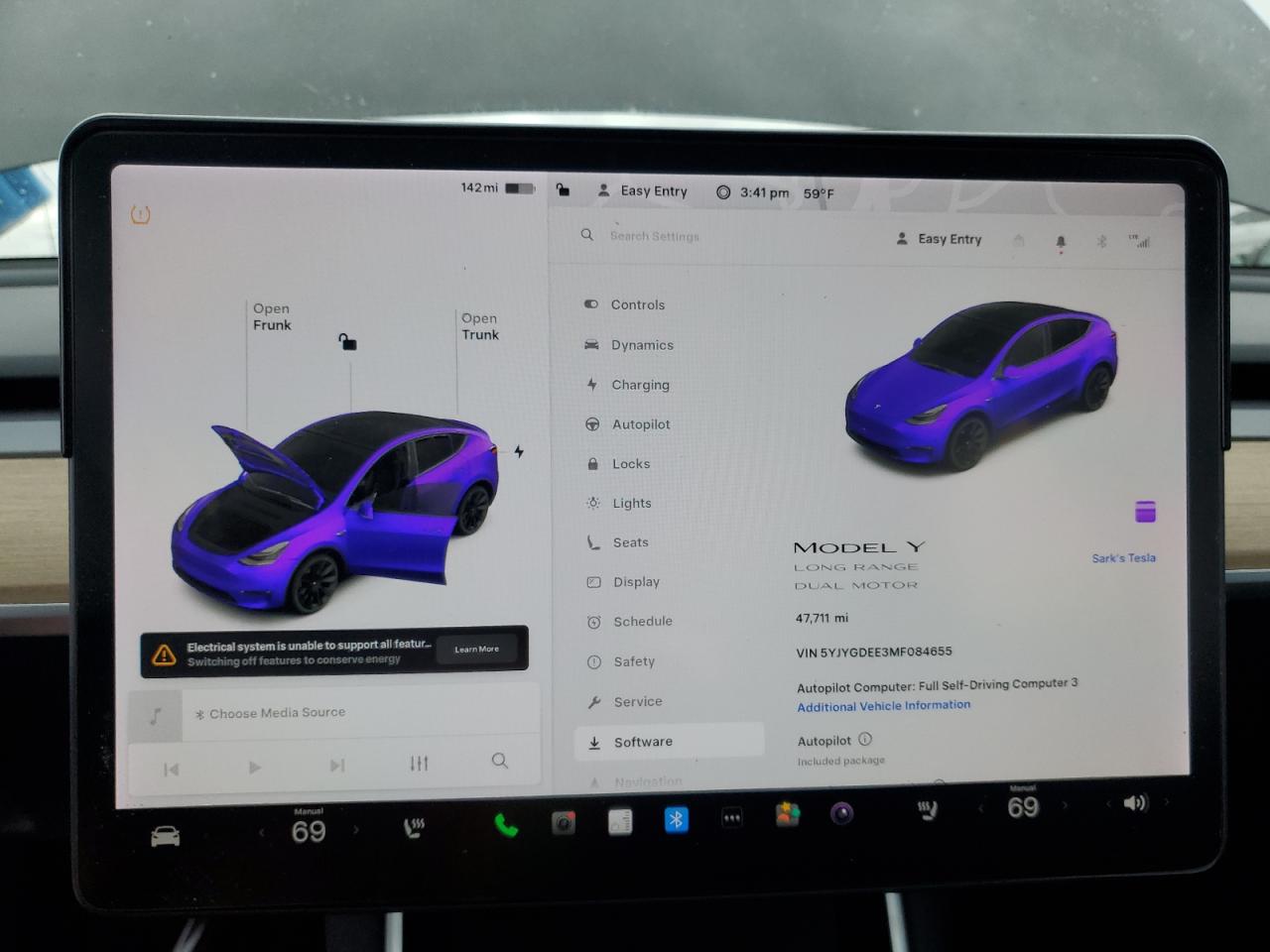 2021 TESLA MODEL Y photo 9