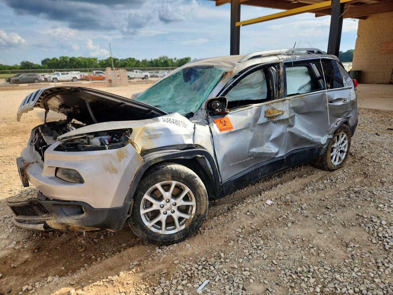 2017 JEEP CHEROKEE LATITUDE — ALL OVER damage — photo 1
