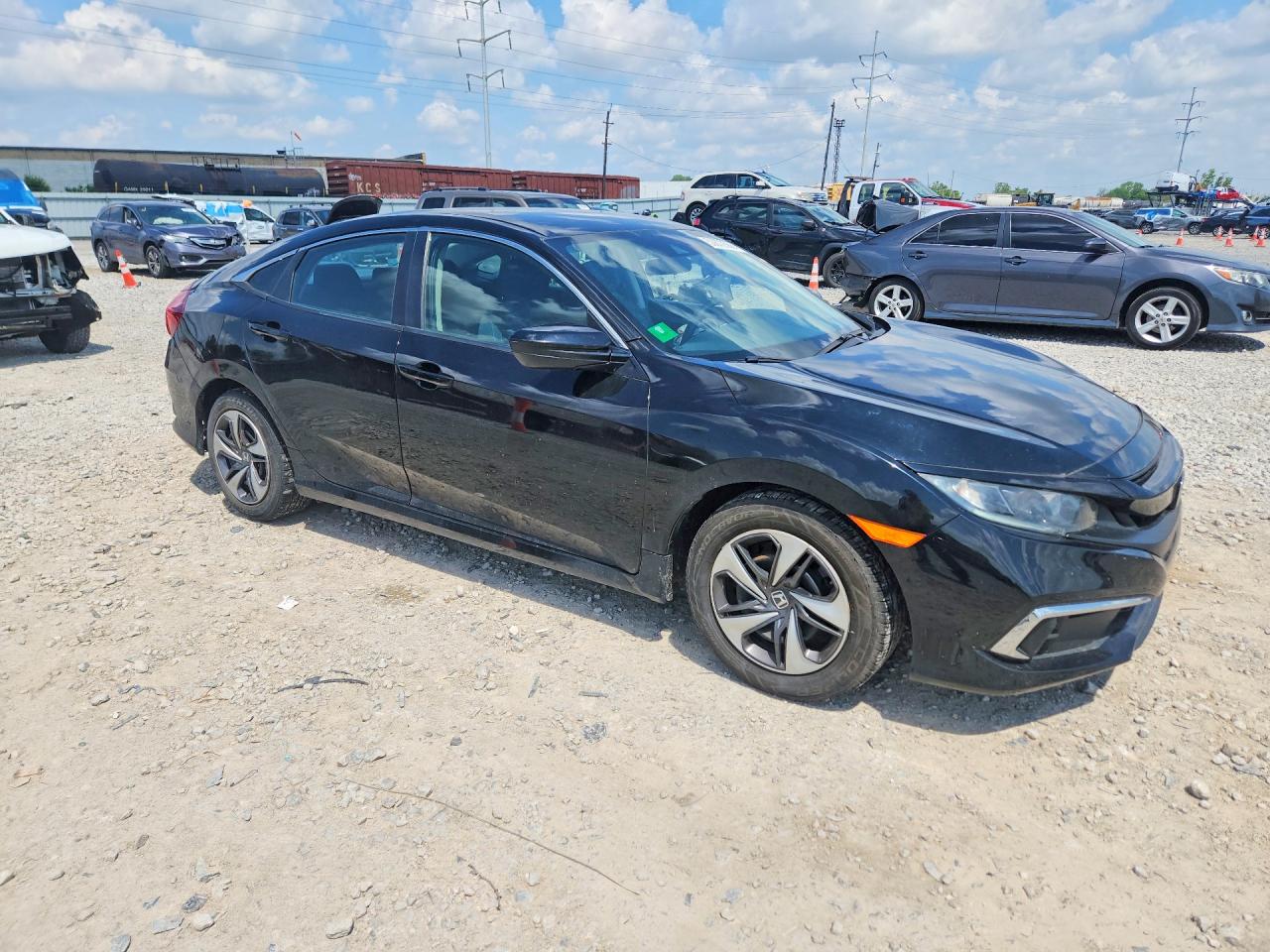 2020 HONDA CIVIC LX photo 4