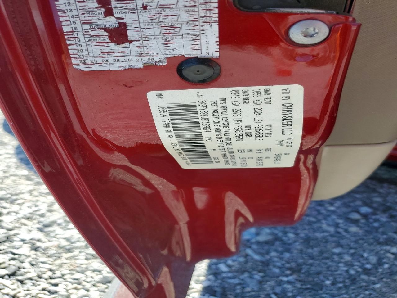 2008 CHRYSLER PT CRUISER TOURING photo 34