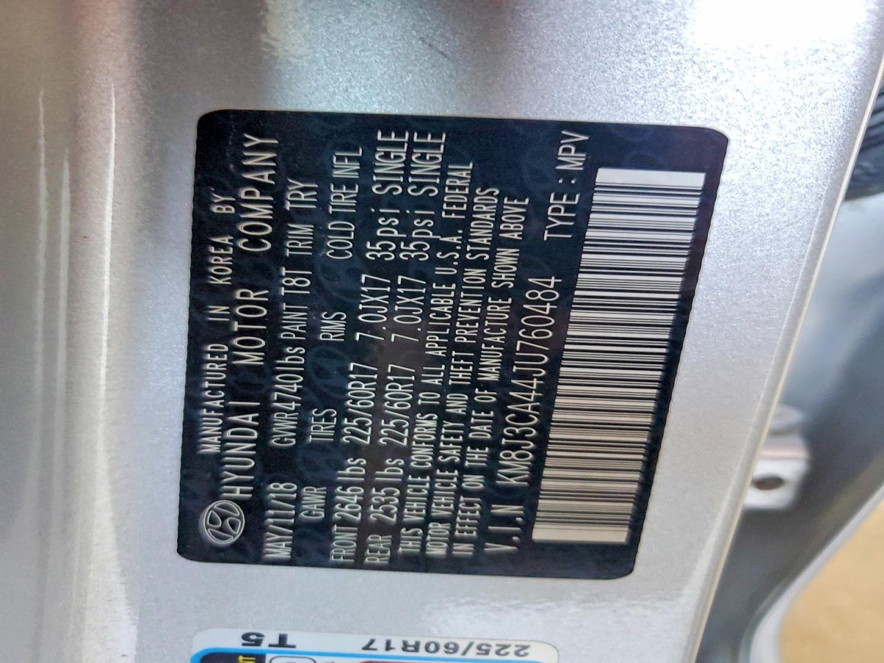 2018 HYUNDAI TUCSON SEL PLUS photo 37