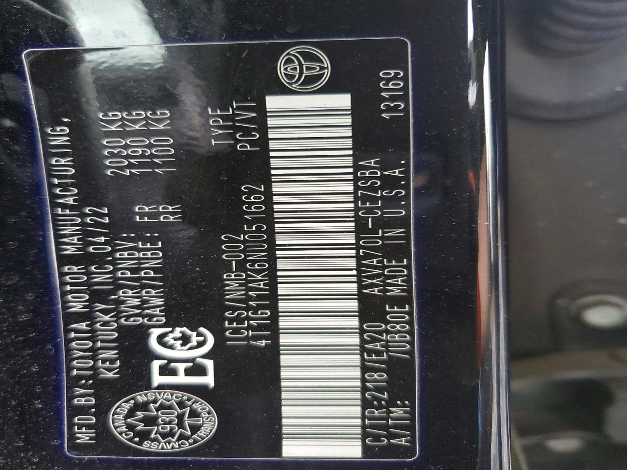 2022 TOYOTA CAMRY SE photo 25