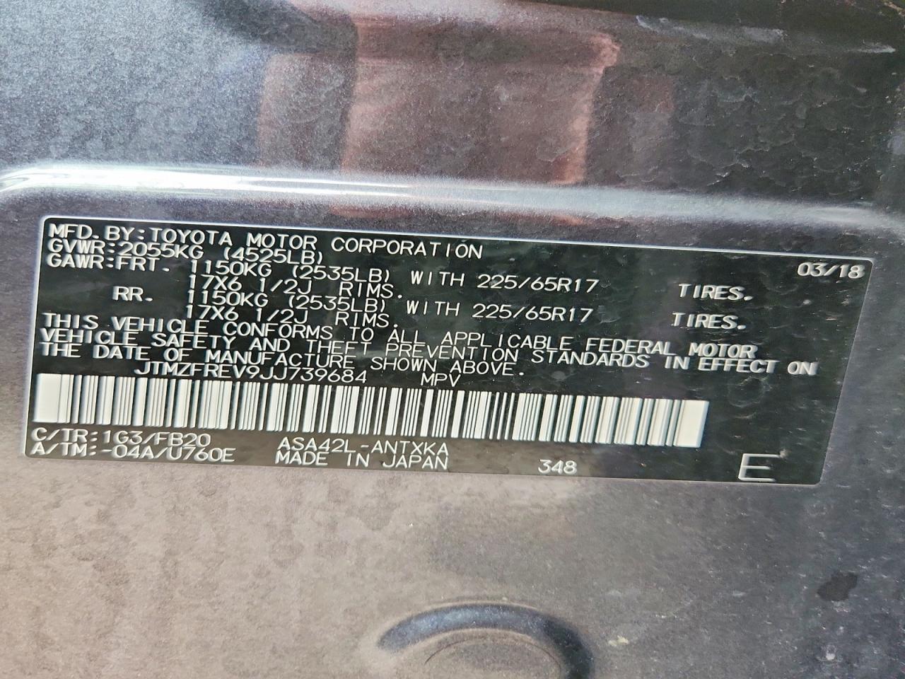 2018 TOYOTA RAV4 LE photo 25