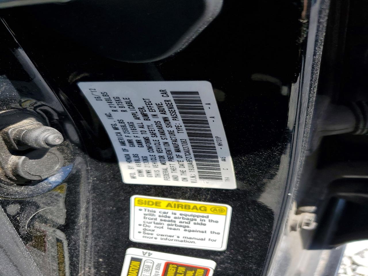 2012 ACURA TL photo 34