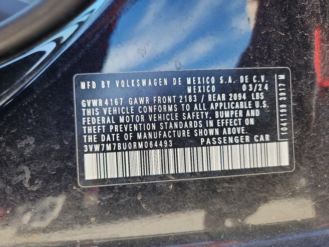2024 VOLKSWAGEN JETTA SE photo 23