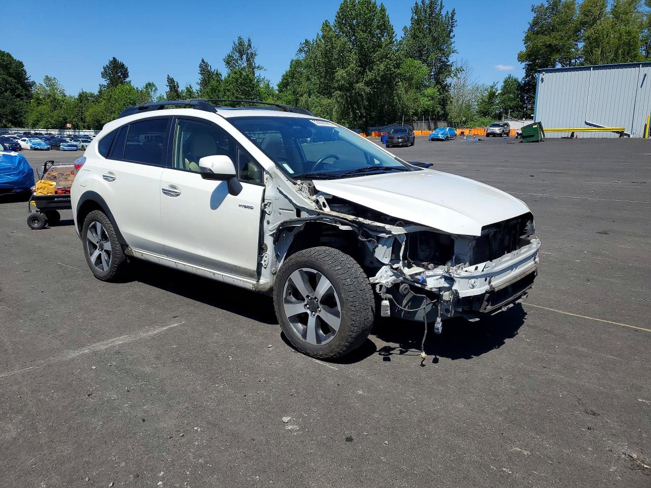 2014 SUBARU XV CROSSTREK 2.0I HYBRID TOURING photo 10