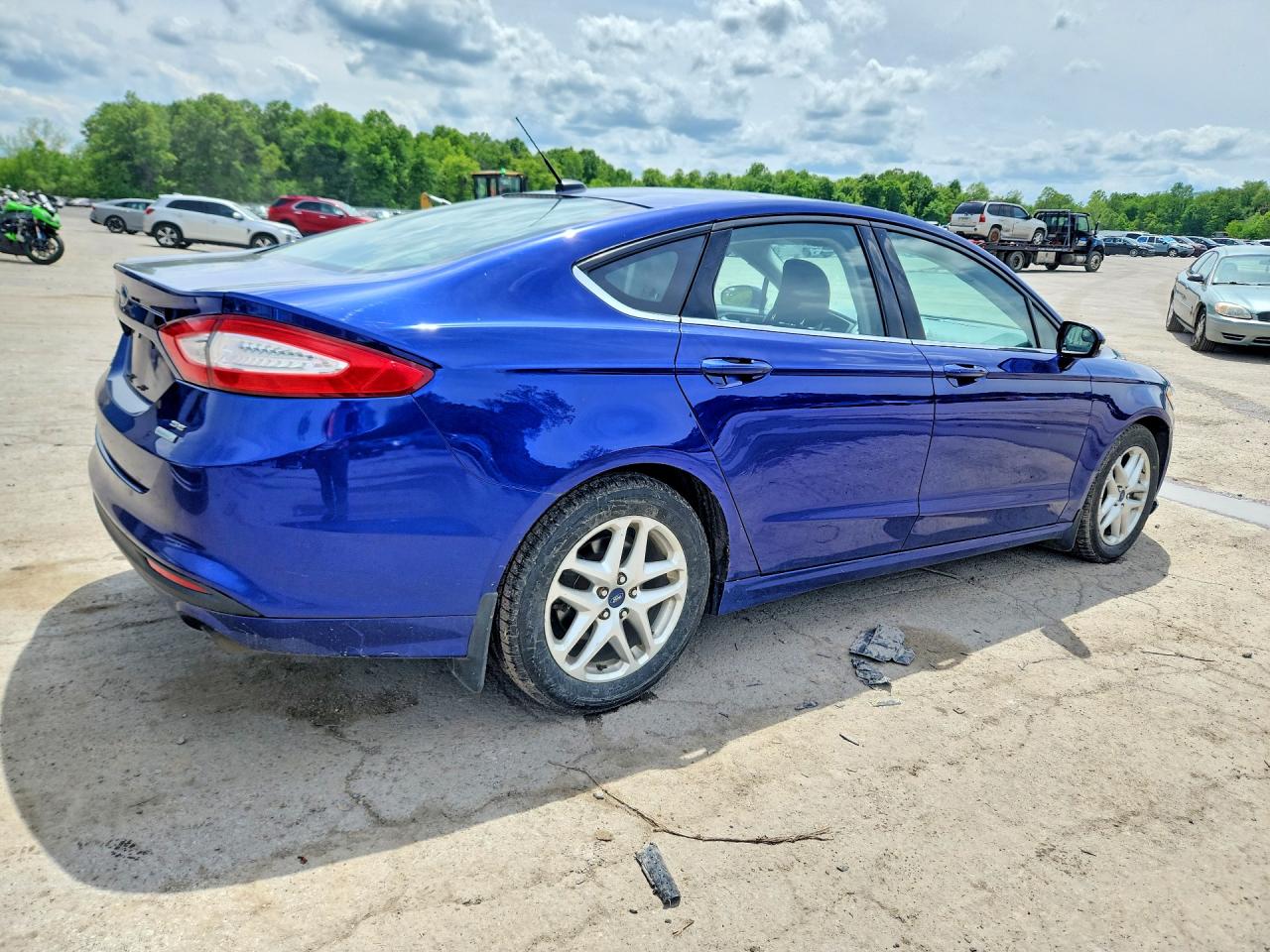 2014 FORD FUSION SE photo 3