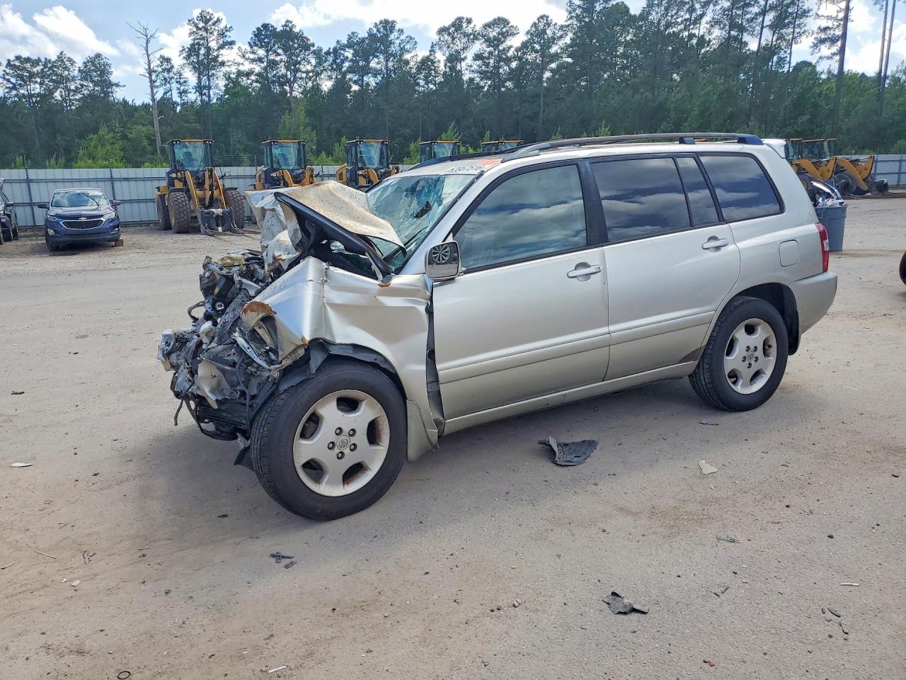 2006 TOYOTA HIGHLANDER LIMITED — FRONT END damage — photo 1