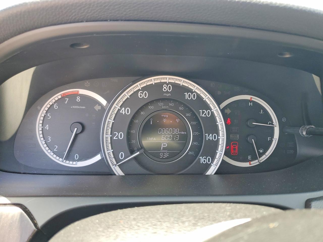 2015 HONDA ACCORD EXL photo 9