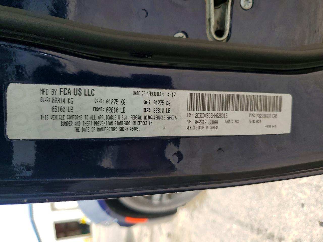 2017 DODGE CHARGER SE photo 23
