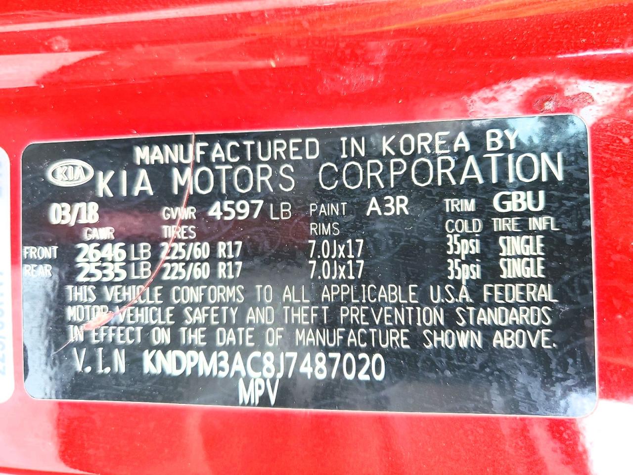 2018 KIA SPORTAGE LX photo 25