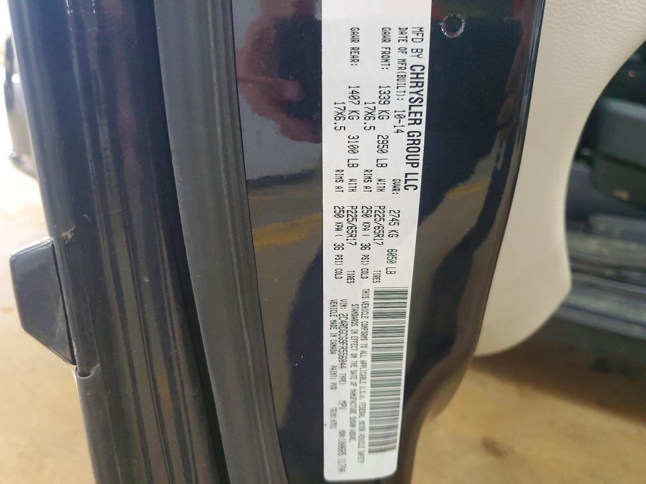 2015 DODGE GRAND CARAVAN SXT photo 25