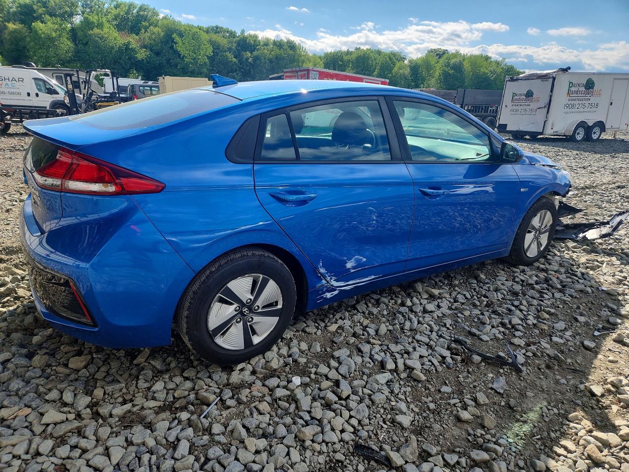 2017 HYUNDAI IONIQ BLUE photo 5
