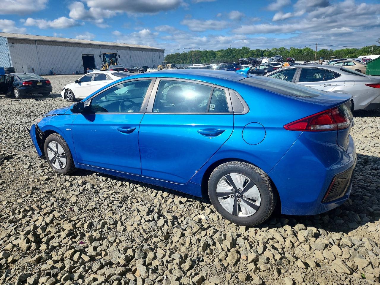 2017 HYUNDAI IONIQ BLUE photo 3