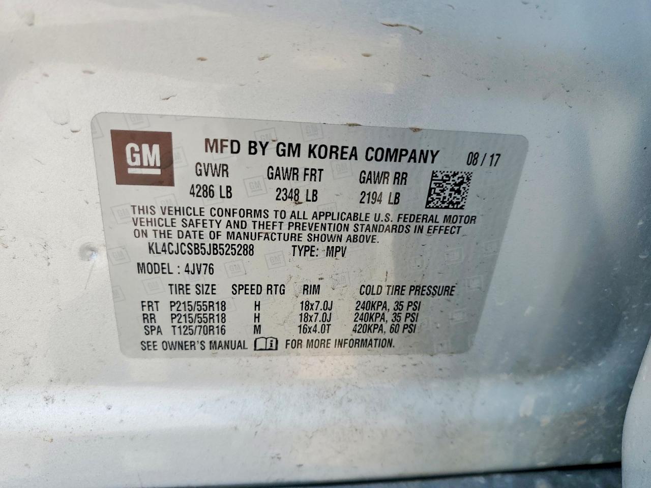 2018 BUICK ENCORE ESSENCE photo 25