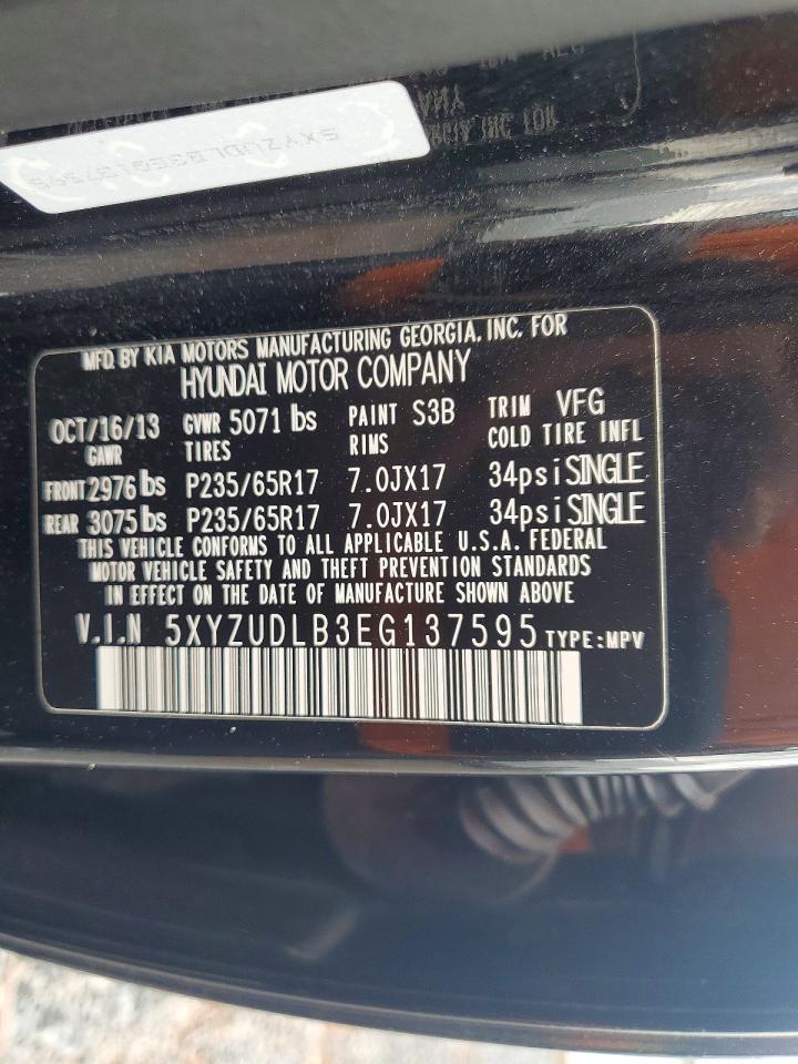 2014 HYUNDAI SANTA FE SPORT 2.4L photo 25