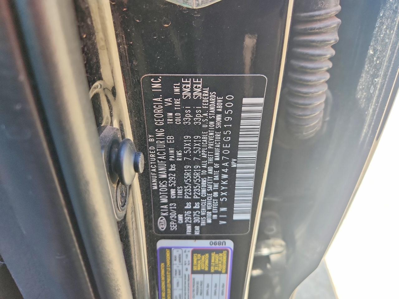 2014 KIA SORENTO SX LIMITED photo 23