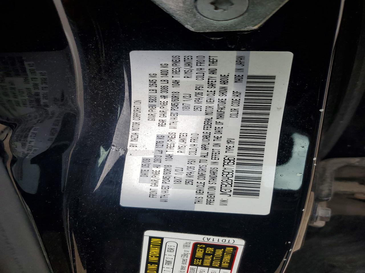 2009 MAZDA CX-9 photo 23
