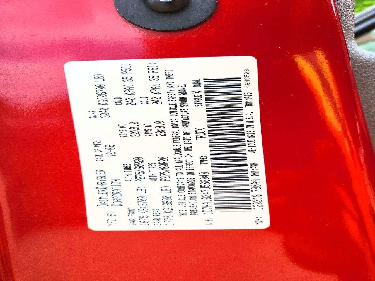2007 DODGE RAM 1500 ST photo 34