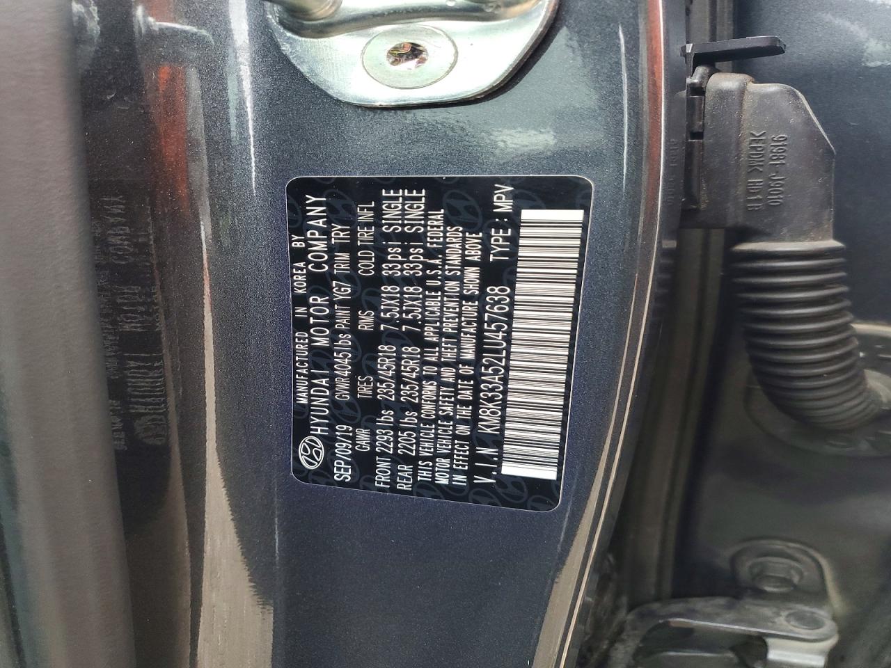 2020 HYUNDAI KONA LIMITED photo 12