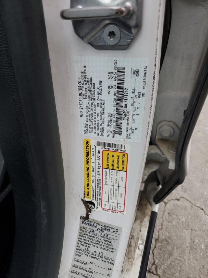 2018 FORD FUSION SE HYBRID photo 34