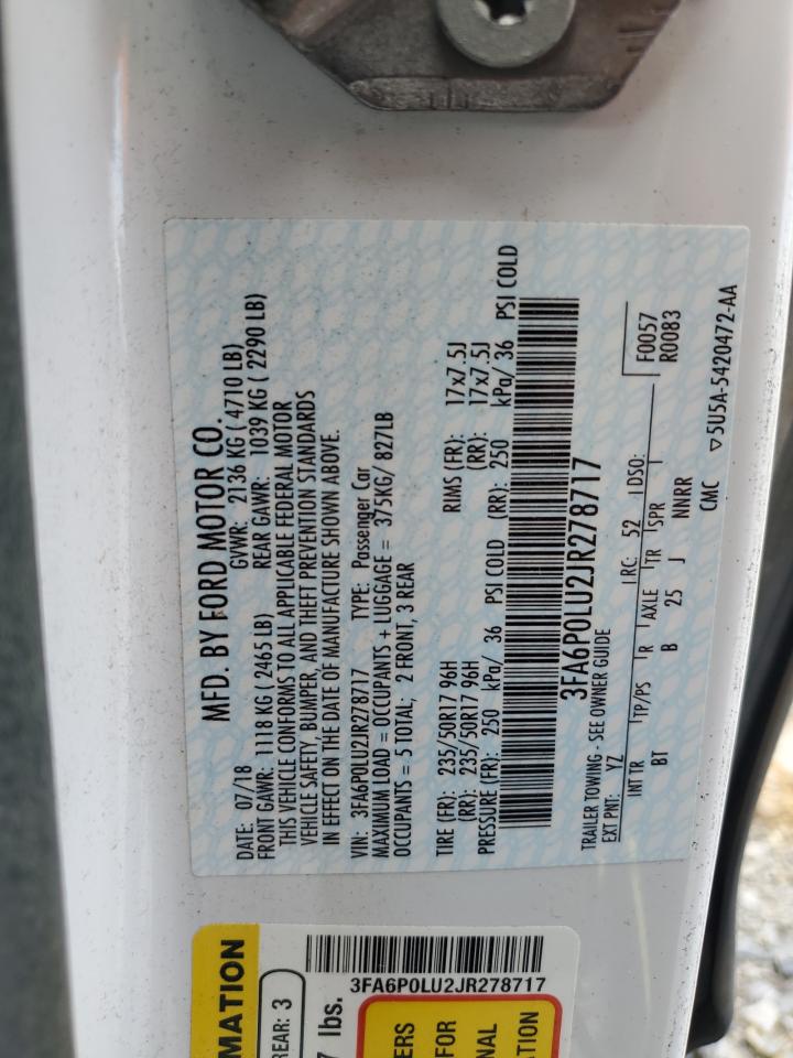 2018 FORD FUSION SE HYBRID photo 23