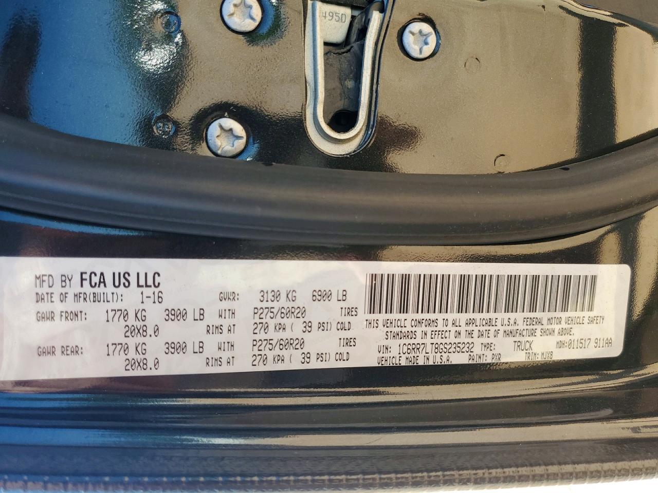 2016 RAM 1500 SLT photo 12