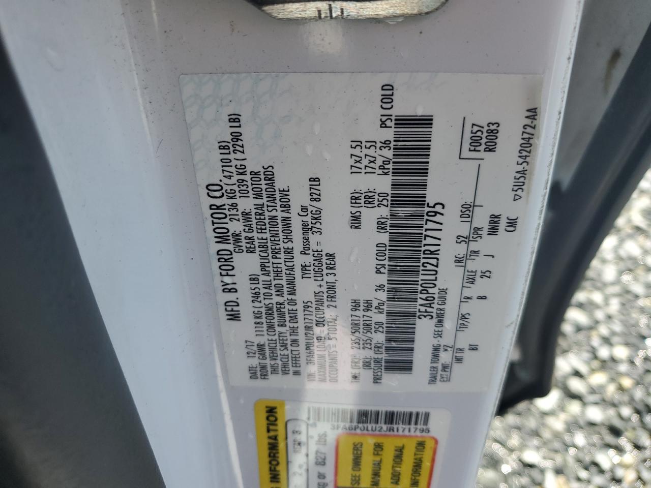 2018 FORD FUSION SE HYBRID photo 23