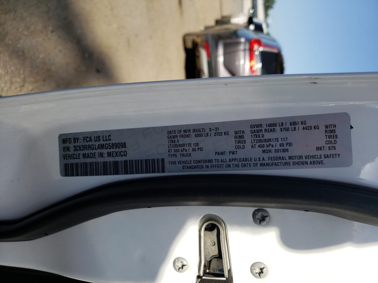 2021 RAM 3500 TRADESMAN photo 37