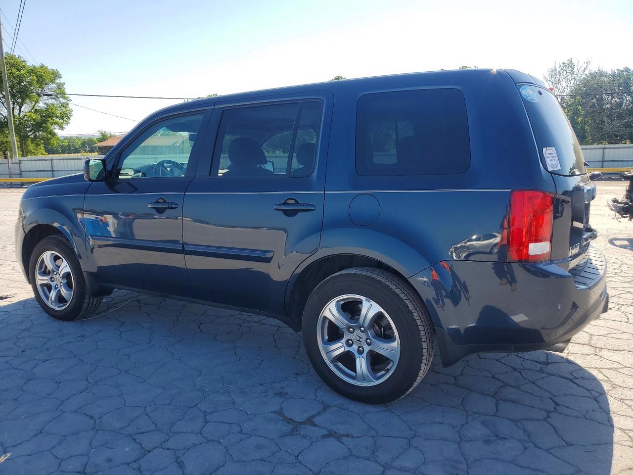 2012 HONDA PILOT EXL photo 2