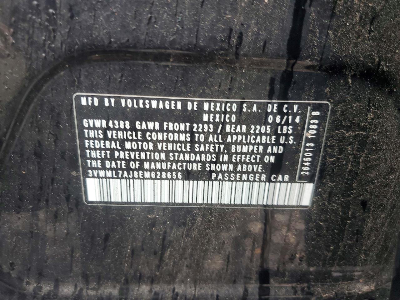 2014 VOLKSWAGEN JETTA TDI photo 12