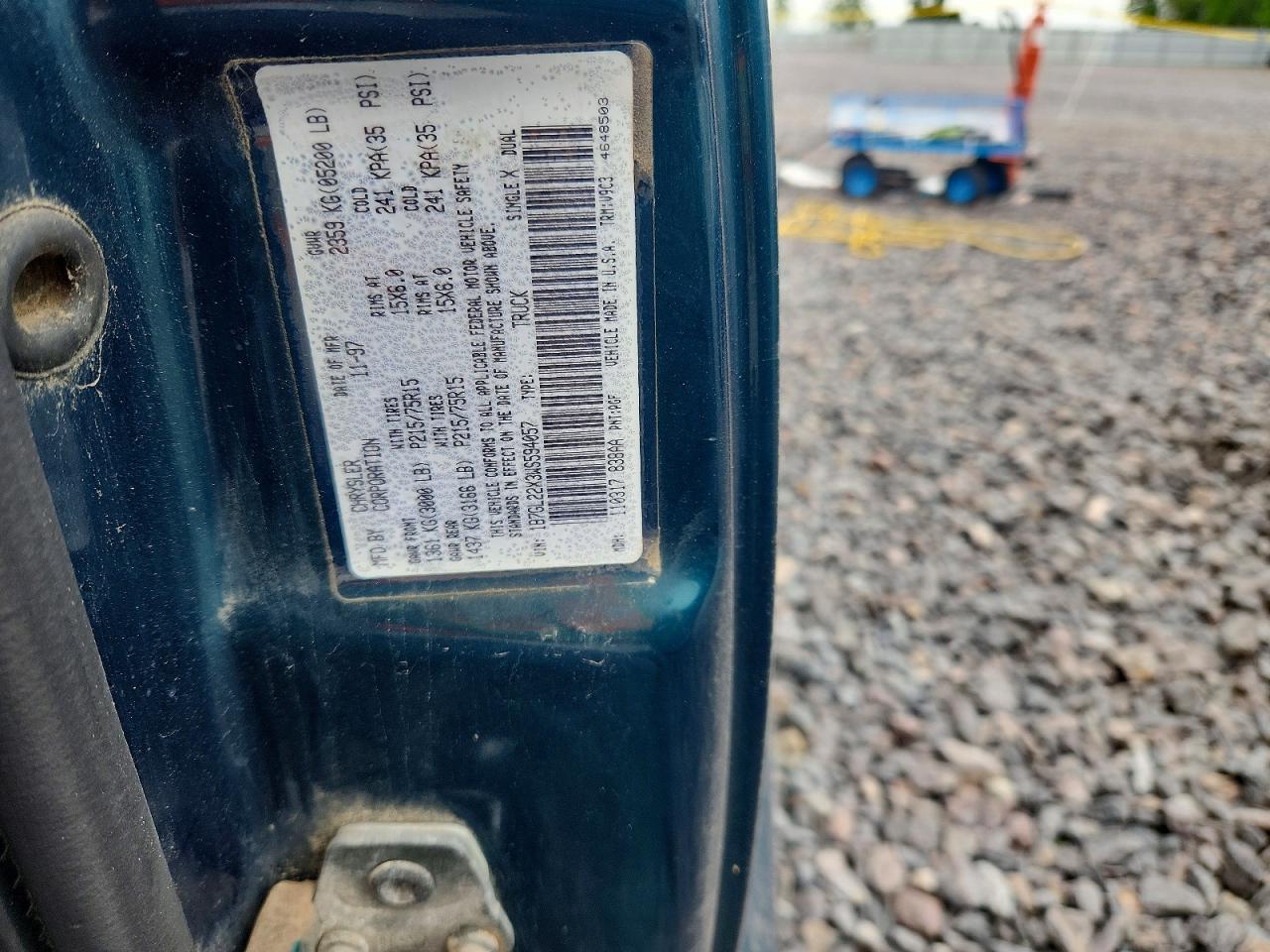 1998 DODGE DAKOTA photo 12