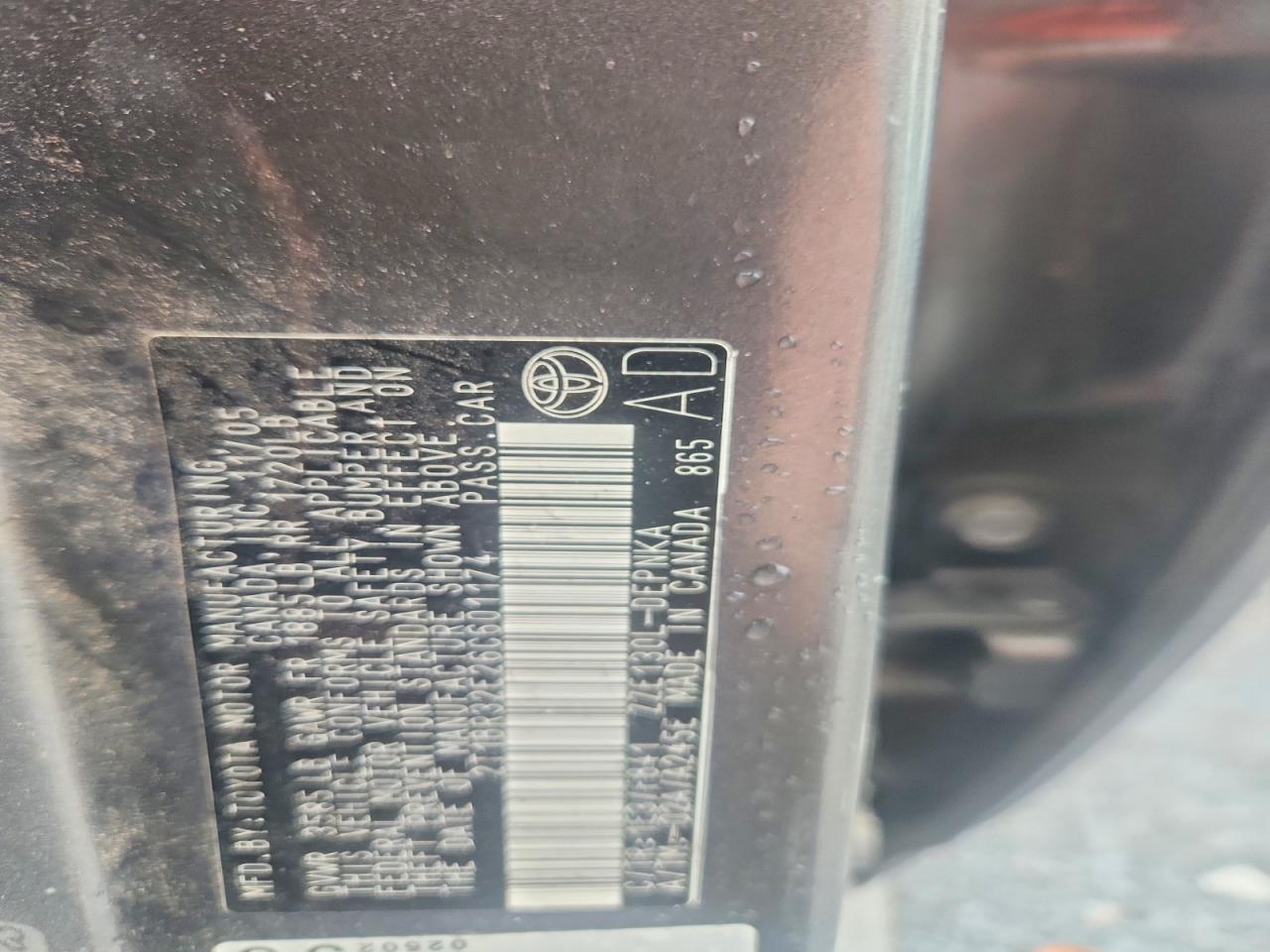 2006 TOYOTA COROLLA LE photo 34