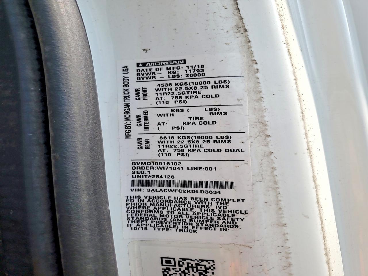 2019 FREIGHTLINER BUSINESS CLASS M2 BOX TRUCK photo 37