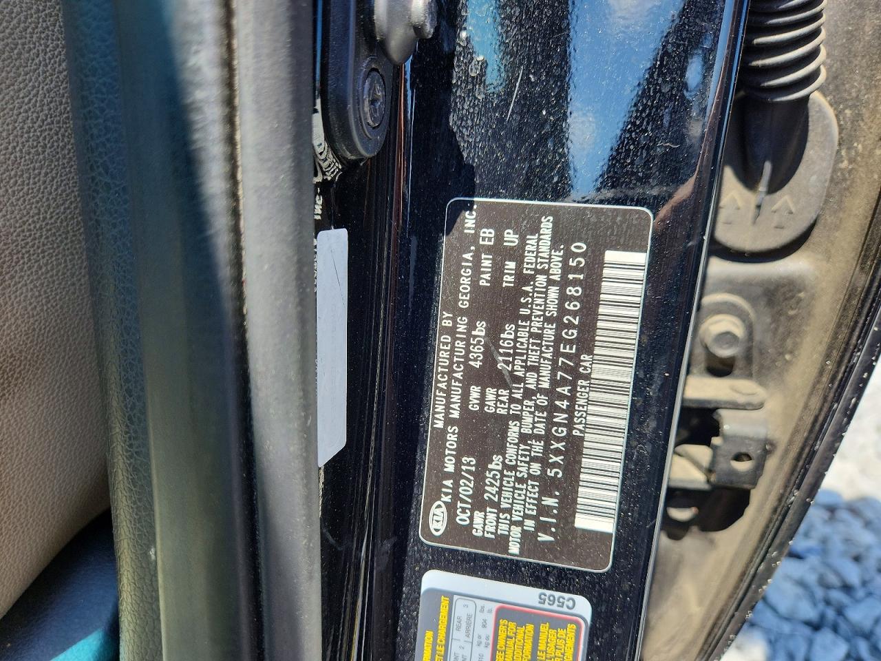2014 KIA OPTIMA EX photo 23
