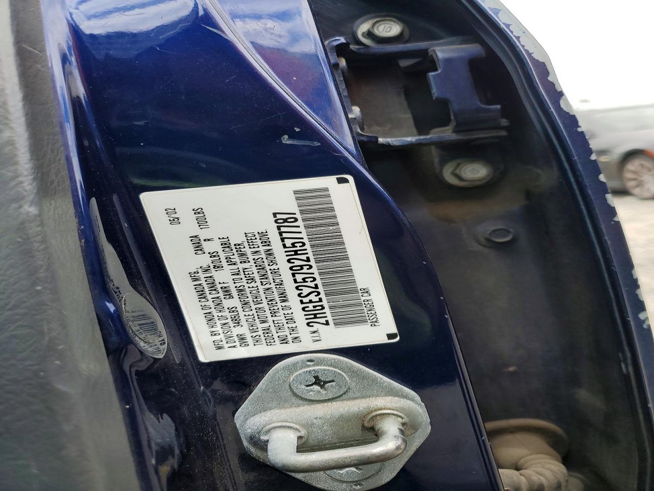 2002 HONDA CIVIC EX photo 23