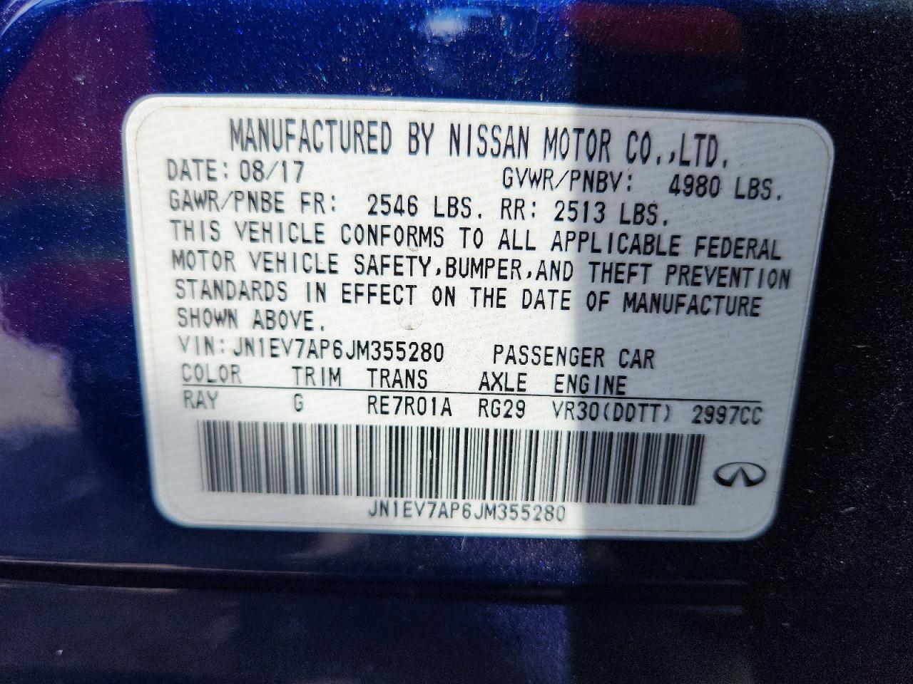 2018 INFINITI Q50 3.0T SPORT photo 23
