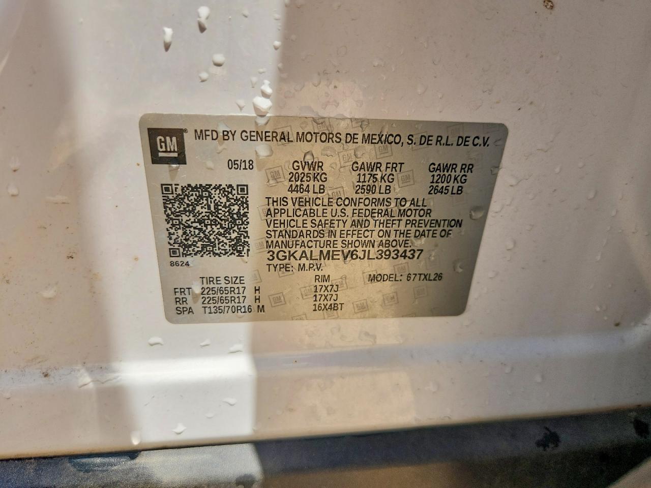 2018 GMC TERRAIN SLE photo 27