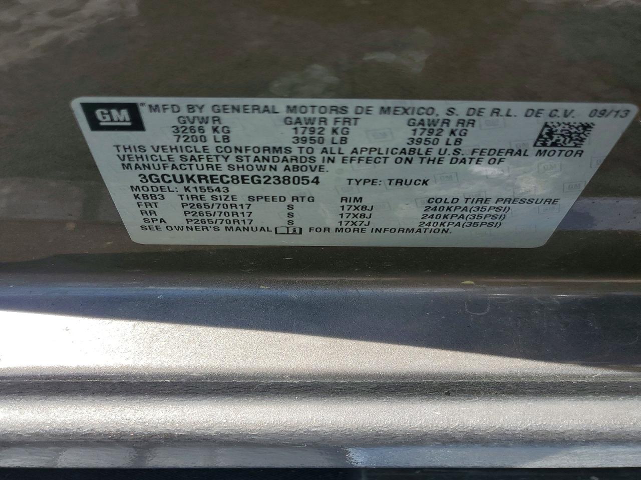 2014 CHEVROLET SILVERADO K1500 LT photo 23