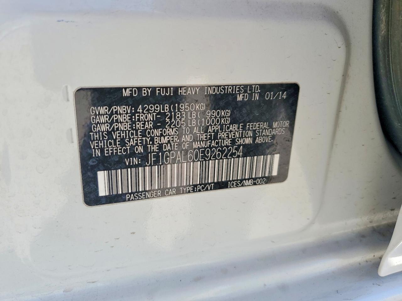 2014 SUBARU IMPREZA SPORT PREMIUM photo 27