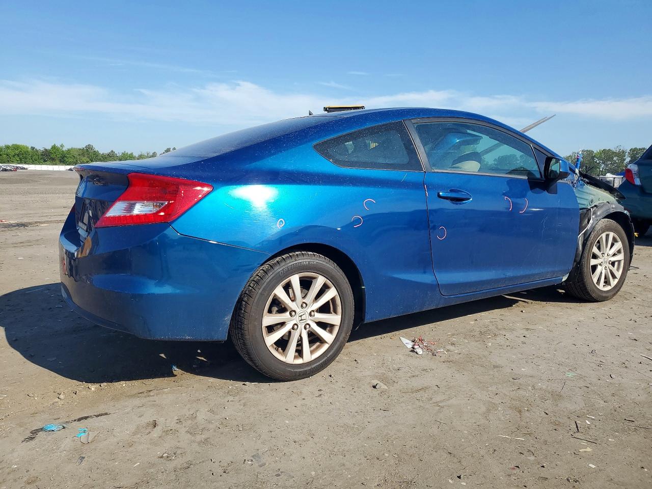 2012 HONDA CIVIC EX photo 7