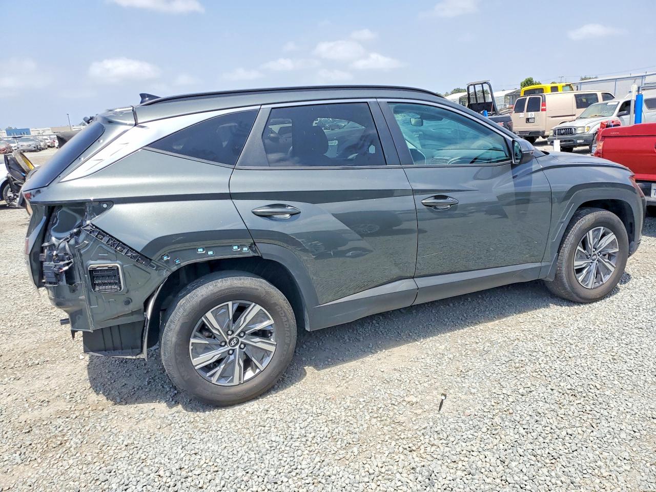 2023 HYUNDAI TUCSON BLUE photo 3