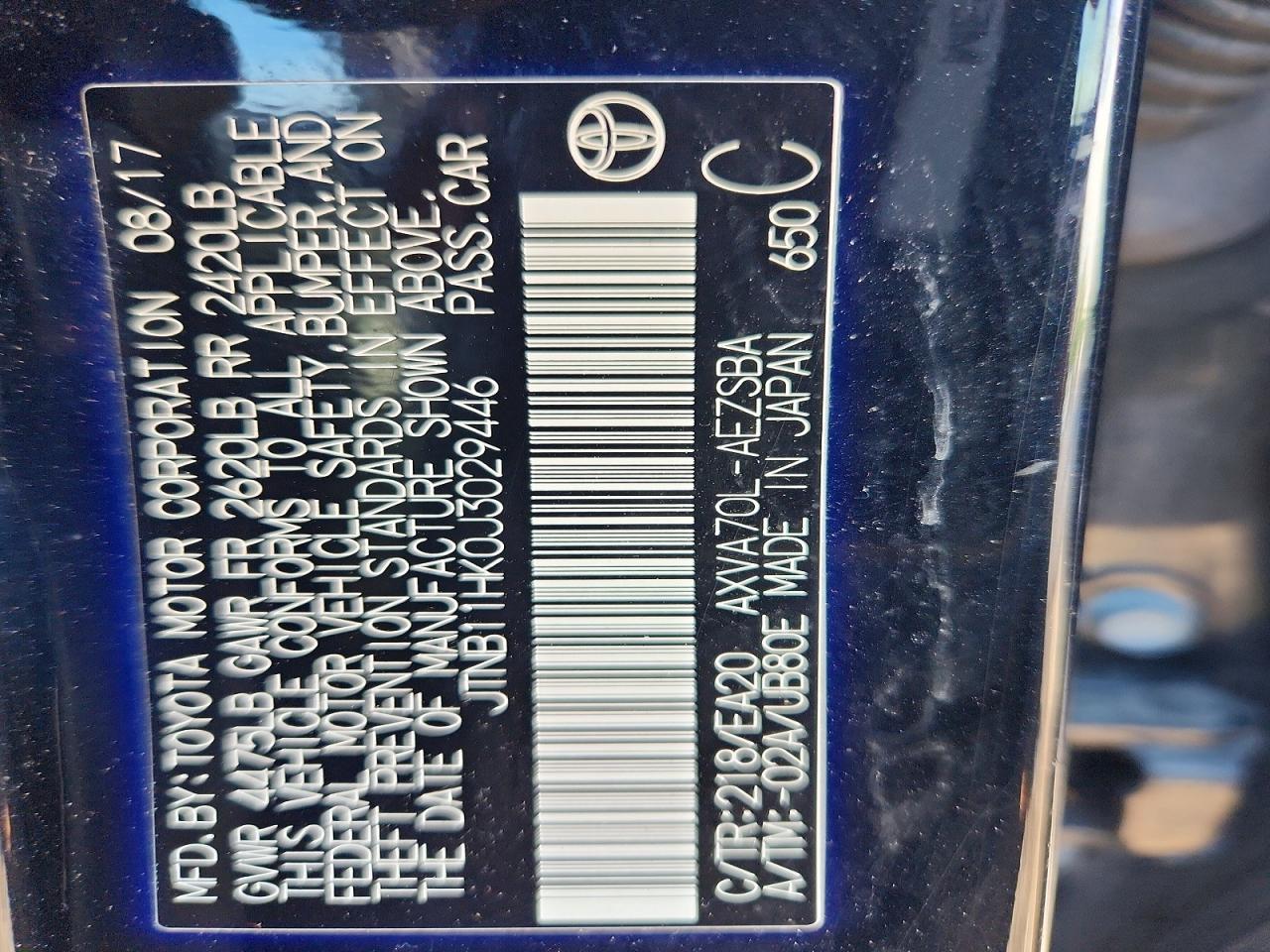 2018 TOYOTA CAMRY SE photo 23