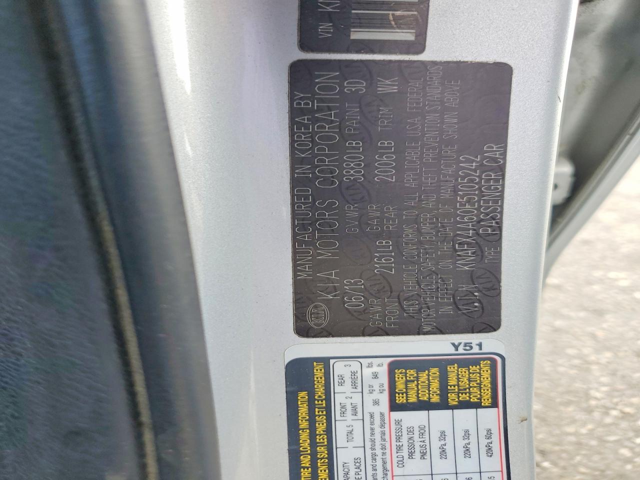2014 KIA FORTE LX photo 23