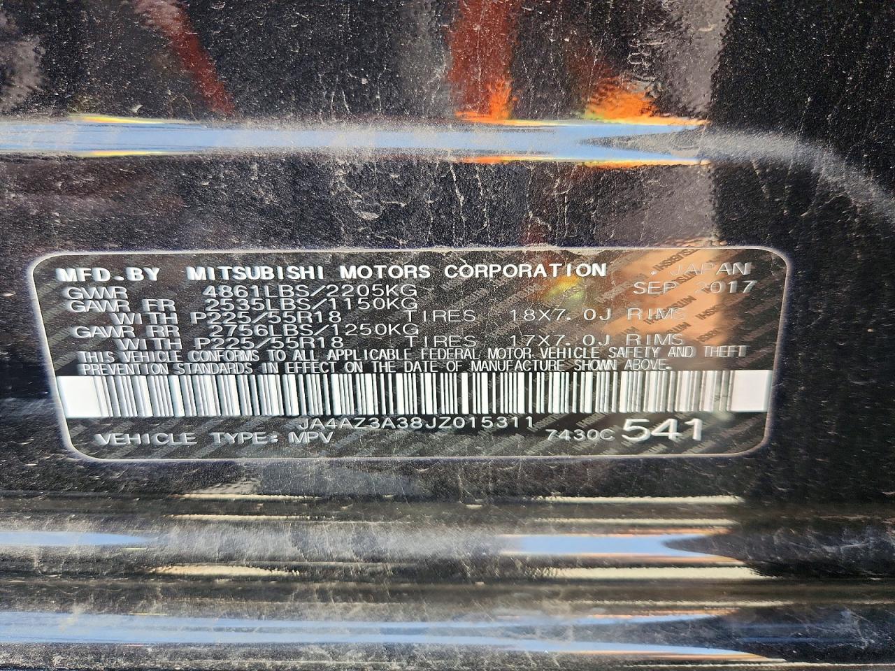 2018 MITSUBISHI OUTLANDER SE photo 25