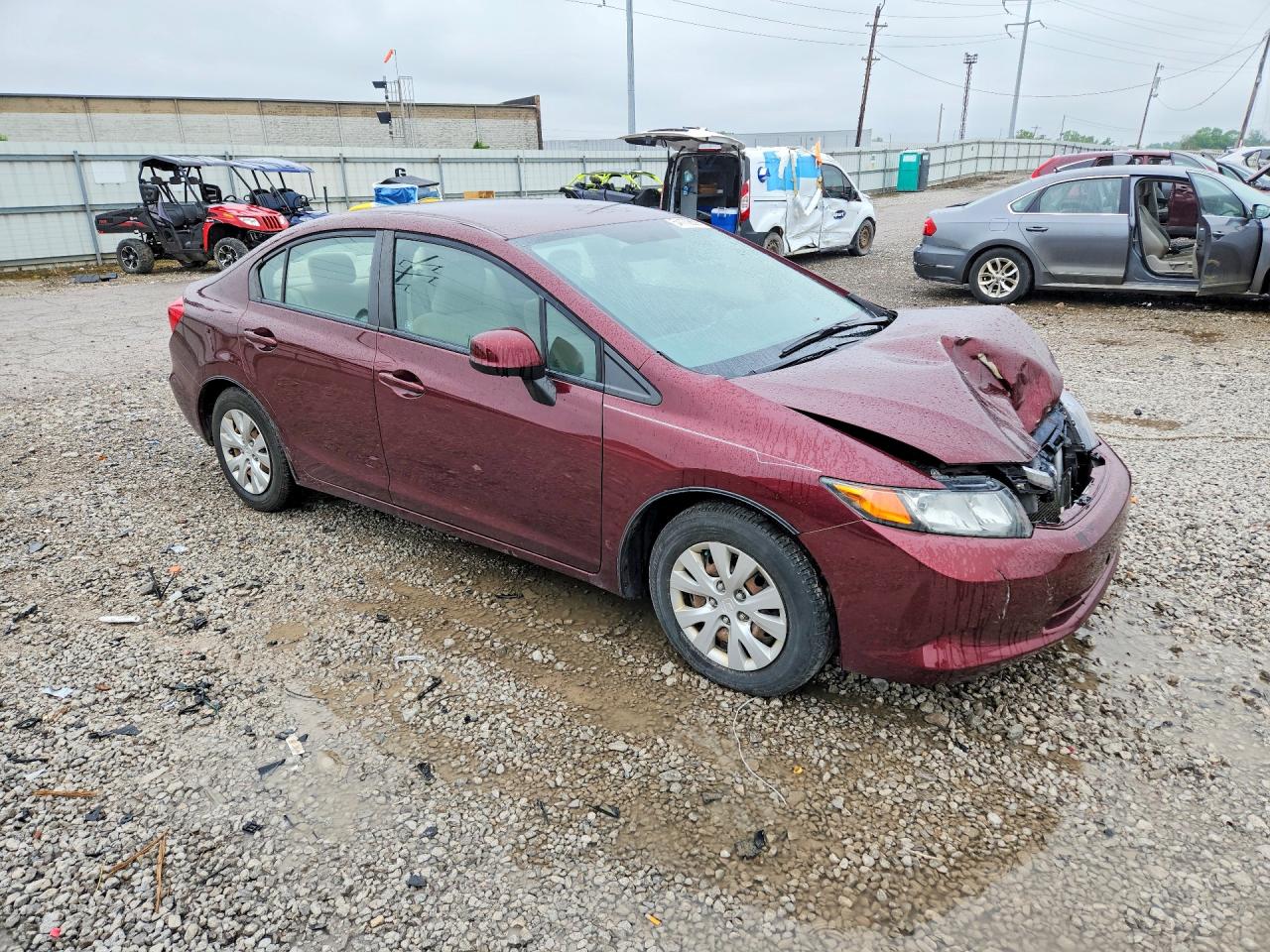 2012 HONDA CIVIC LX photo 7