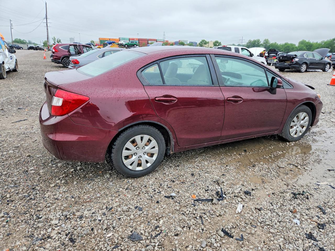 2012 HONDA CIVIC LX photo 5